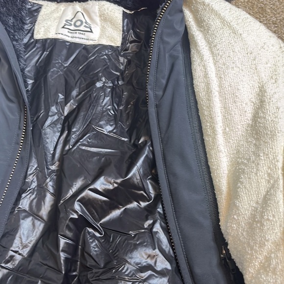 Sportswear of Sweden cream black biker ski jacket - Picture 15 of 16